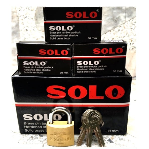 SKI - สกี จำหน่ายสินค้าหลากหลาย และคุณภาพดี | SOLO #84 กุญแจ 20 มิล แบบกล่อง (code 49) (12ลูก/กล่อง)